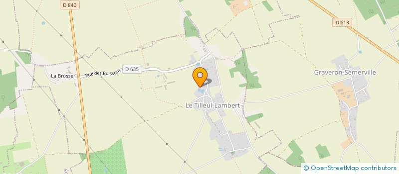 localisation de l'entreprise ATM  LE TILLEUL-LAMBERT