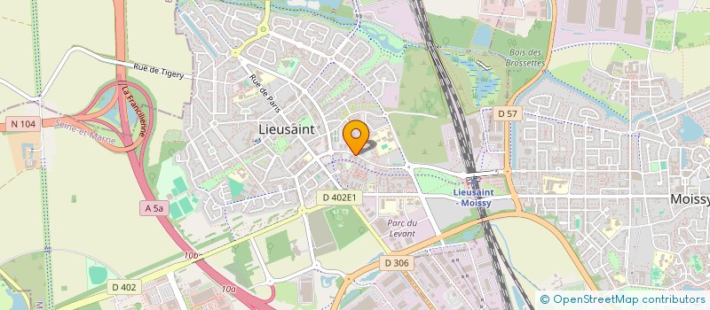 localisation de l'entreprise ATM  LIEUSAINT