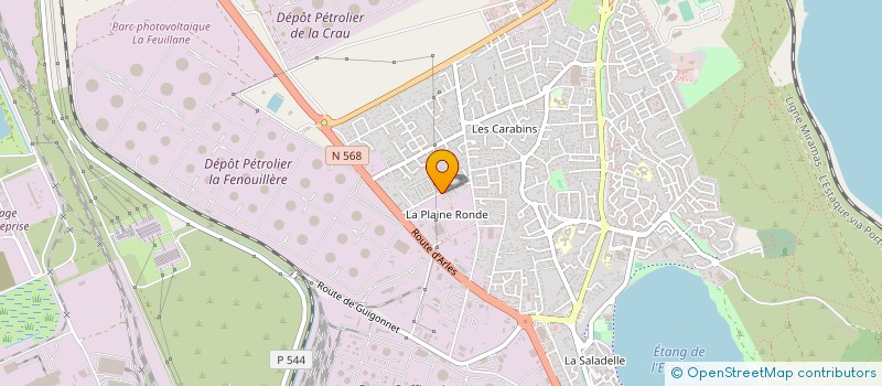localisation de l'entreprise ATM ATELIER TUYAUTERIE MECANIQ à FOS-SUR-MER