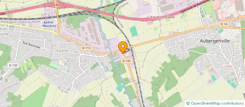 localisation de l'entreprise ATM AUTO  MANTES-LA-JOLIE