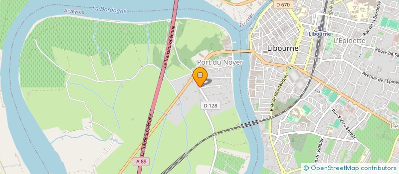 localisation de l'entreprise ATM CONCEPT & SPAS  ARVEYRES