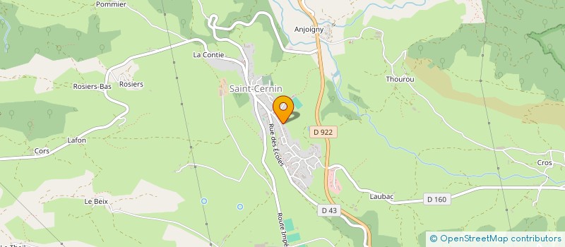 localisation de l'entreprise ATM DUNION à SAINT-CERNIN