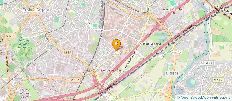 localisation de l'entreprise ATM-EAU SERVICES  MONTPELLIER