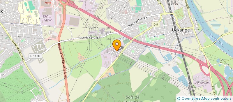 localisation de l'entreprise ATM FORMATION  UCKANGE