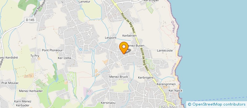 localisation de l'entreprise ATM GROUP  FOUESNANT