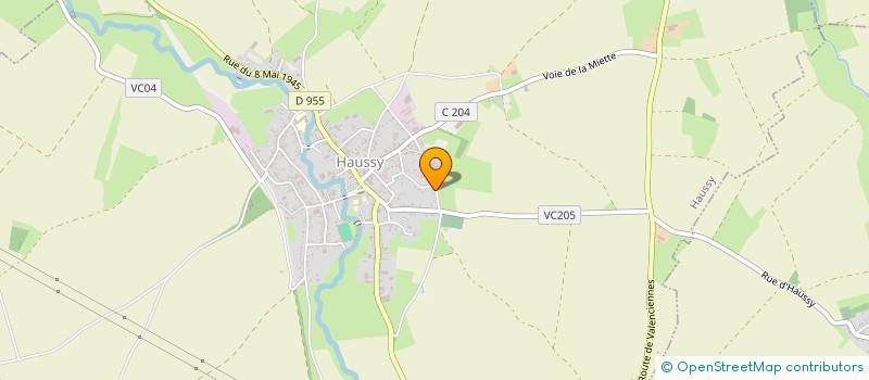 localisation de l'entreprise ATM PATRIMOINE  HAUSSY