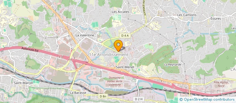 localisation de l'entreprise ATM SCI à MARSEILLE