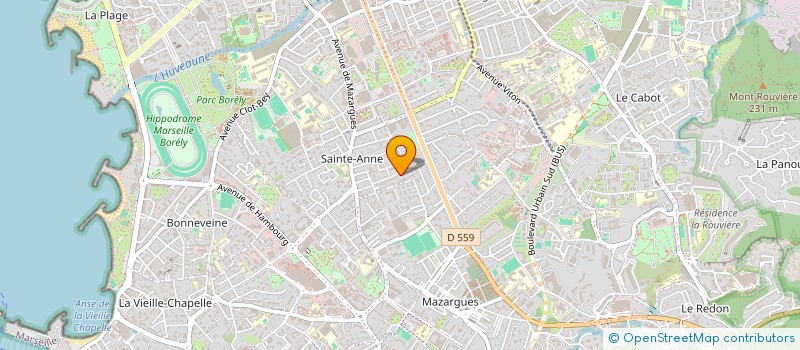 localisation de l'entreprise ATM SUD à MARSEILLE