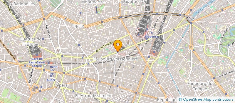 localisation de l'entreprise ATMAEL P  PARIS