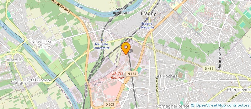 localisation de l'entreprise ATMB SERVICES  ALIZAY