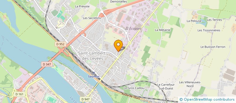 localisation de l'entreprise ATMC IMMO  SAUMUR