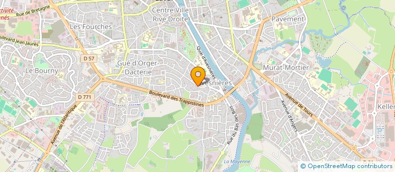 localisation de l'entreprise ATMECO  SAINT-BERTHEVIN