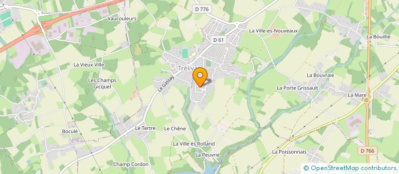 localisation de l'entreprise ATMG  TRELIVAN