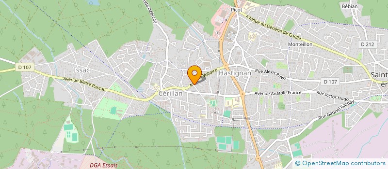 localisation de l'entreprise ATMK  BORDEAUX