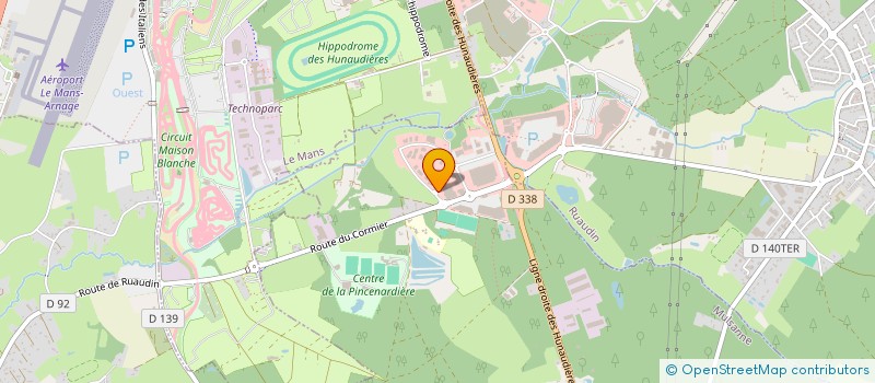 localisation de l'entreprise ATMO CARS  MULSANNE