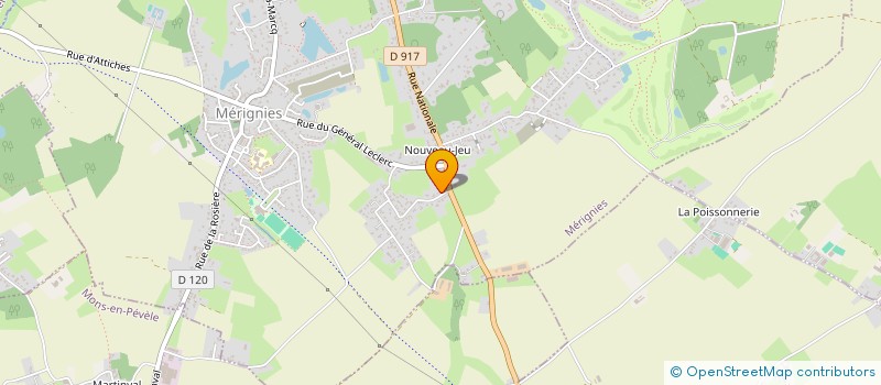 localisation de l'entreprise ATMO INGENIERIE  LILLE