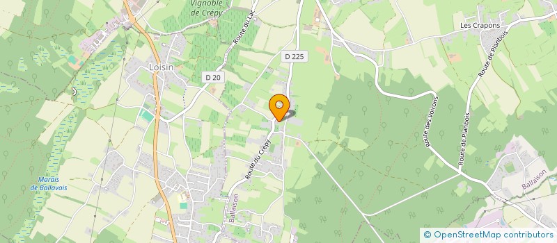 localisation de l'entreprise ATMO LOCATION  BALLAISON