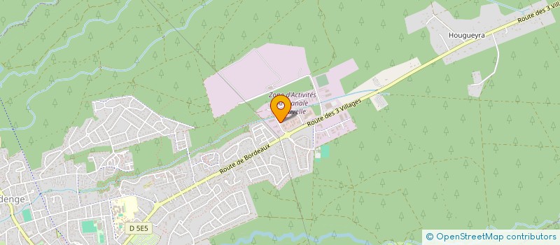 localisation de l'entreprise ATMOOSPHERE  AUDENGE