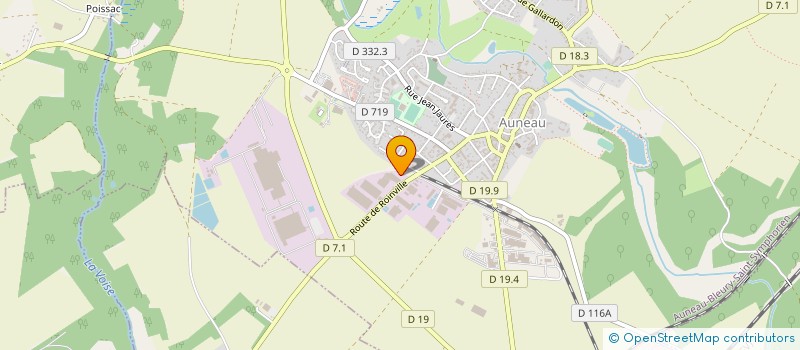 localisation de l'entreprise ATMOS à AUNEAU-BLEURY-SAINT-SYMPHORIEN