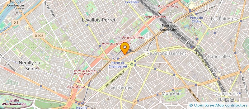 localisation de l'entreprise ATMOS COURTAGE  PARIS