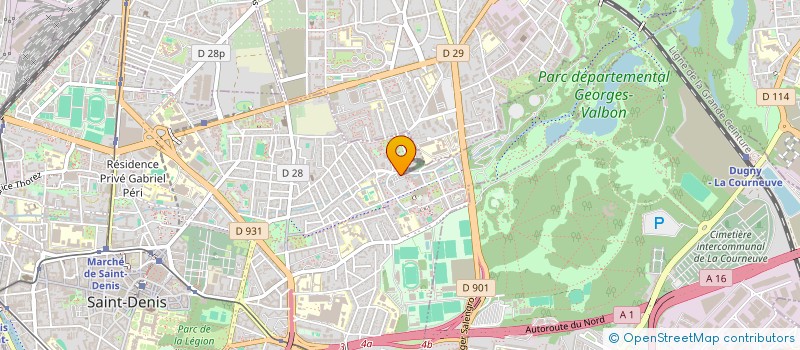 localisation de l'entreprise ATMOSGEAR à SAINT-DENIS