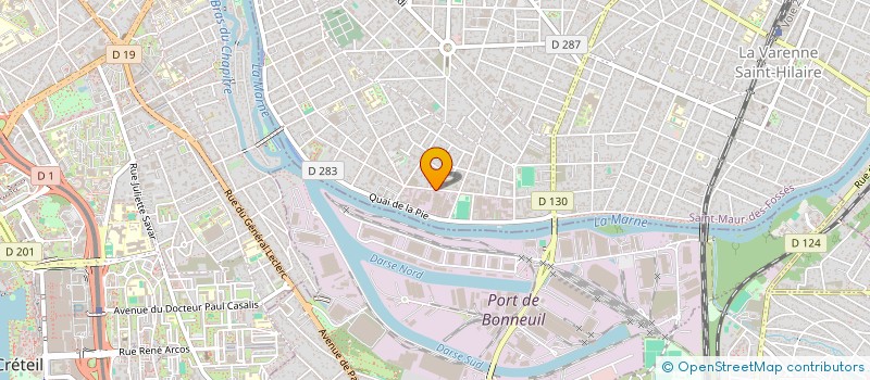 localisation de l'entreprise ATMOSPH'AIR  SAINT-MAUR-DES-FOSSES