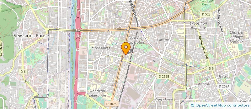 localisation de l'entreprise ATMOSPH AIR KATADYN FRANCE à GRENOBLE