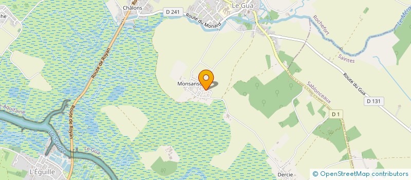 localisation de l'entreprise ATMOSPH'AIR PARACHUTISME  LE GUA