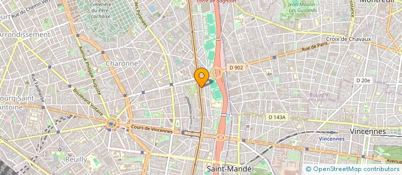 localisation de l'entreprise ATMOSPH'AIR SERVICES à PARIS