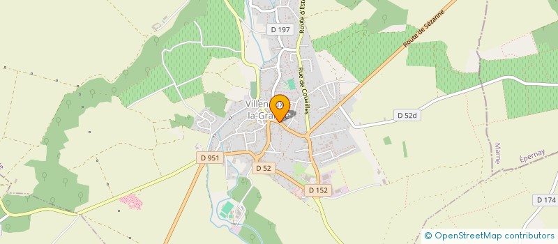 localisation de l'entreprise ATMOSPHERE  VILLENAUXE-LA-GRANDE