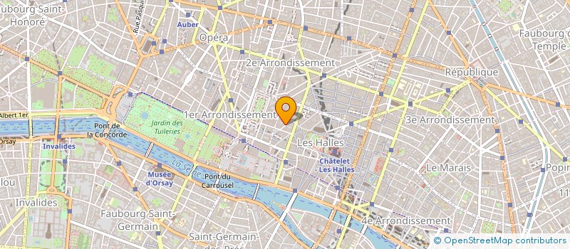 localisation de l'entreprise ATMOSPHERE COMMUNICATION à PARIS