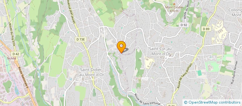 localisation de l'entreprise ATMOSPHERE DECORATION  SAINT-DIDIER-AU-MONT-D'OR