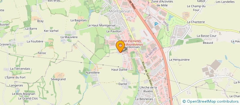 localisation de l'entreprise ATMOSPHERE NUIT à LA MEZIERE