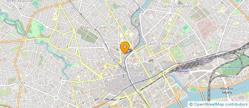 localisation de l'entreprise ATMOSS HOLDING à NANTES