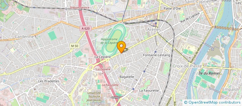 localisation de l'entreprise ATMP  TOULOUSE