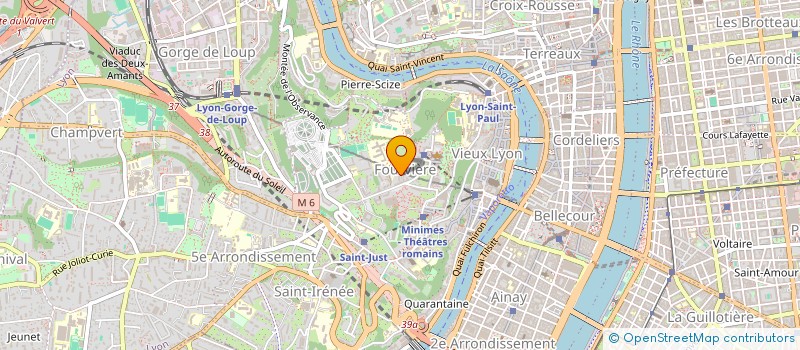 localisation de l'entreprise ATMP CONSULTING à LYON