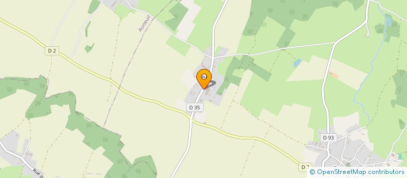 localisation de l'entreprise ATMS à BERNEUIL-EN-BRAY