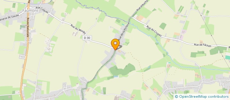 localisation de l'entreprise ATMS 59  COUTICHES