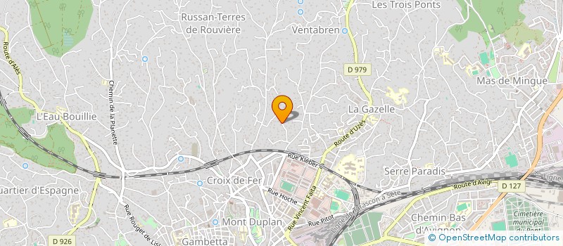 localisation de l'entreprise ATMYS SCI  NIMES