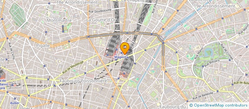 localisation de l'entreprise ATN  PARIS