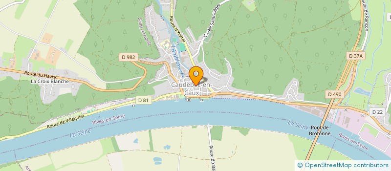 localisation de l'entreprise ATN à RIVES-EN-SEINE