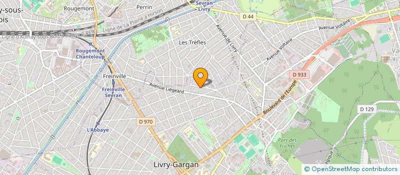 localisation de l'entreprise ATN à LIVRY-GARGAN
