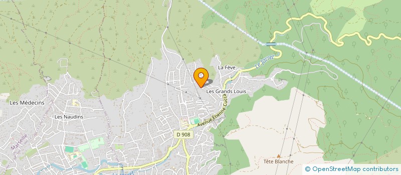 localisation de l'entreprise ATN AUTOMOBILES  MARSEILLE 13E ARRONDISSEMENT