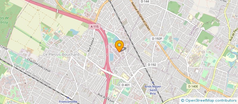 localisation de l'entreprise ATN ENERGIE à SAINT-LEU-LA-FORET
