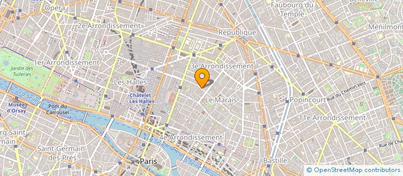 localisation de l'entreprise ATN FINANCES  PARIS