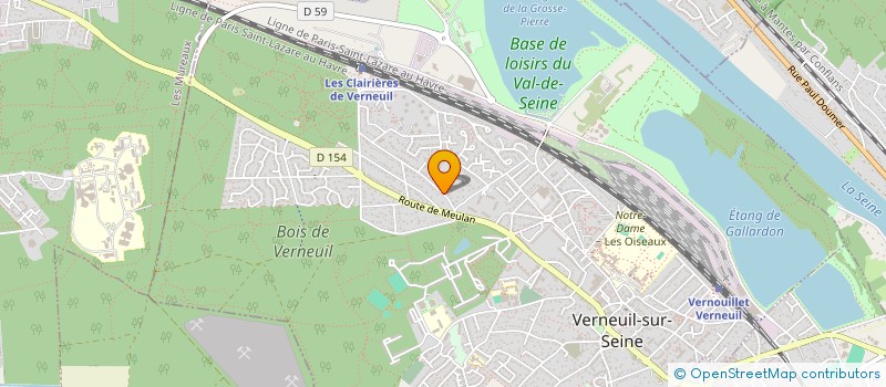 localisation de l'entreprise ATN-IMMO  VERNEUIL-SUR-SEINE