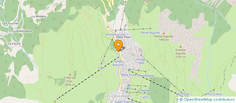 localisation de l'entreprise ATN MULTI SERVICES  LES DEUX ALPES