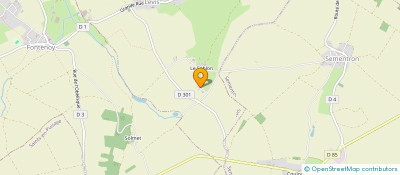 localisation de l'entreprise ATN PAYSAGE  LEVIS