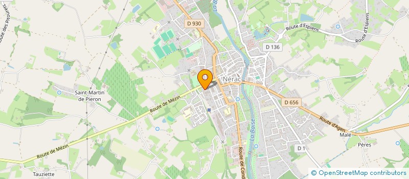 localisation de l'entreprise ATNE à NERAC