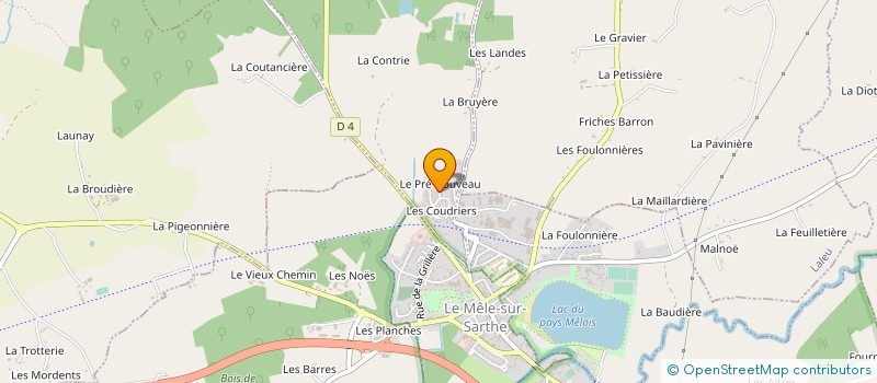 localisation de l'entreprise ATO, ASSOCIATION TECHNIQUE DE L'ORNE à SAINT-AUBIN-D'APPENAI